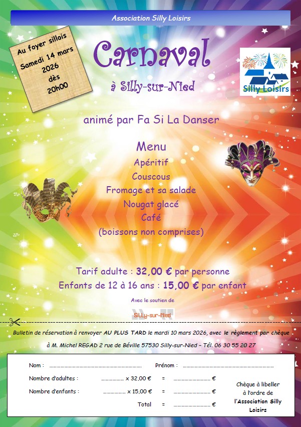 Assoc loisirs carnaval 2025