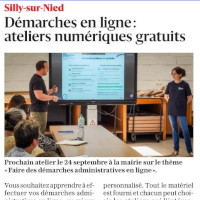 RL 13.09.2025 : Démarches en ligne, ateliers numériques gratuits