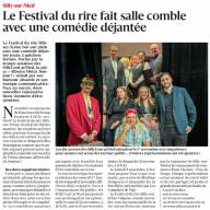 RL 31.10.2025 : Le Festival du rire fait salle comble avec une comédie déjantée