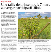 RL 28.02.2026 : Une taille de printemps le 7 mars au verger participatif sillois