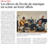 RL 08.05.2026 : Les élèves de l'école de musique en scène au foyer sillois