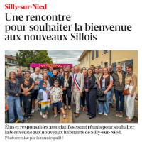 RL 19.09.2026 : Une rencontre pour souhaiter la bienvenue aux nouveaux Sillois